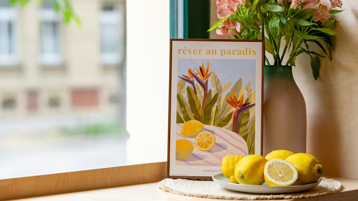 Obrazy – Rêver au Paradis II – Goed Blauw